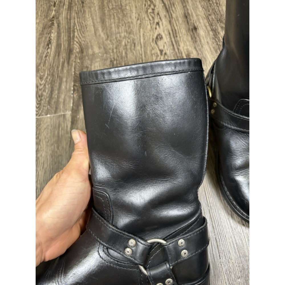 Harley-Davidson Black Leather Biker Engineer Riding Boots Women's Size 7⁠ - Picture 12 of 16